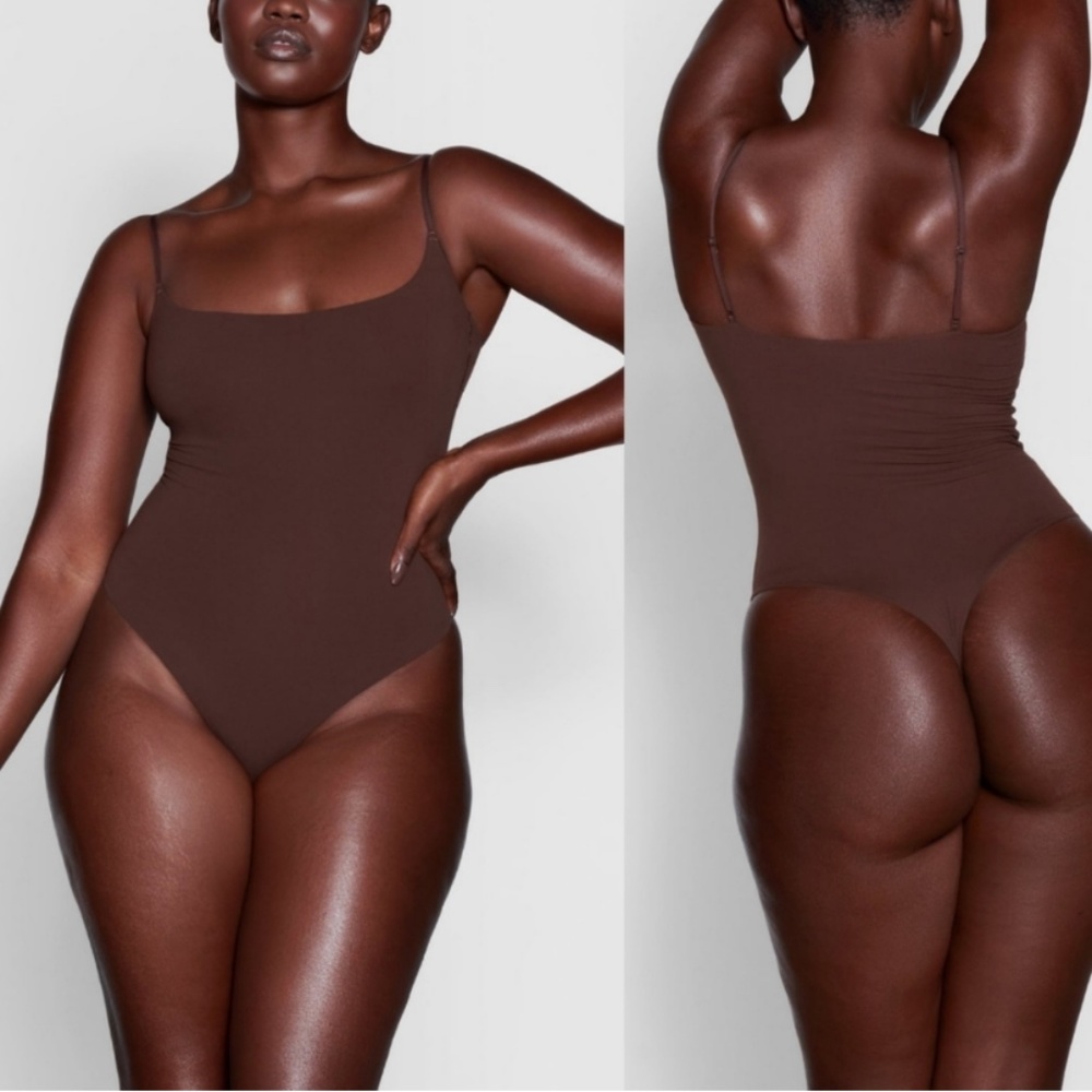 SKIMS Brown Bodysuit